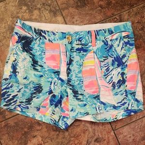 Lilly Pulitzer Hey Bay Bay Callahan Shorts